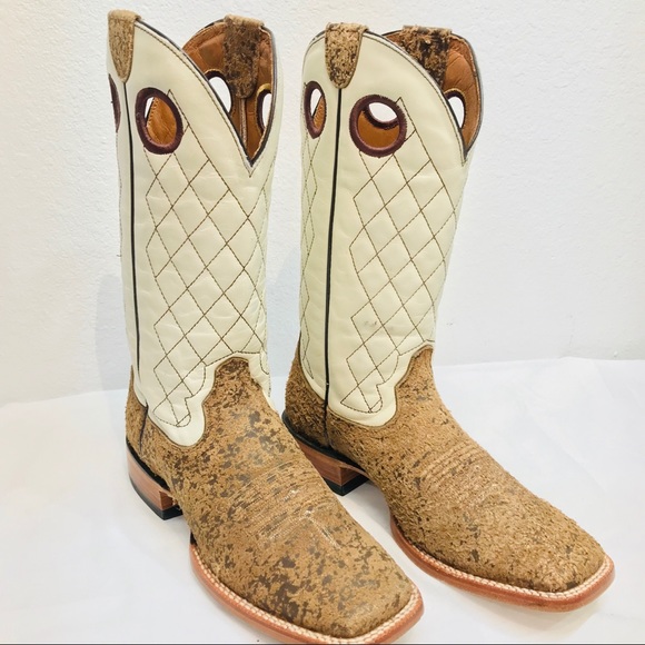 Ariat Other - SOLD!!!!  Ariat Square Toe Cowboy Boots RARE STYLE